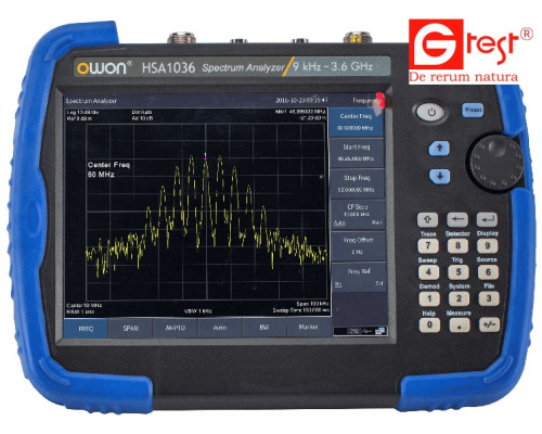 HSA1000 TG, аналізатор спектру портативний, OWON