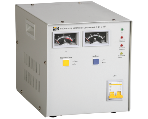 Стабилизатор напряжения серии СНИ1- 3 кВА однофазний,ІЕК