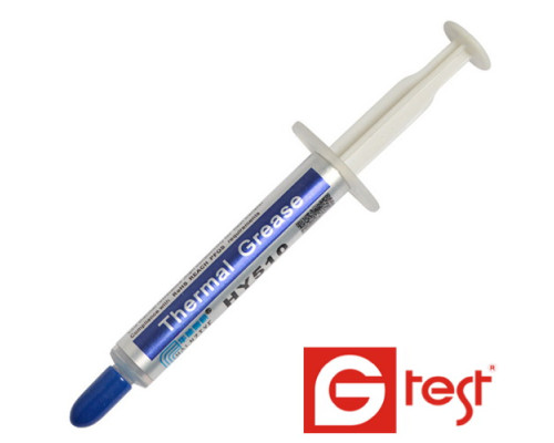 Термопаста HY510 Halnziye, серая, 2гр. шприц