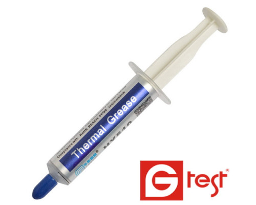 Термопаста HY510 Halnziye, сіра, 5гр. шприц