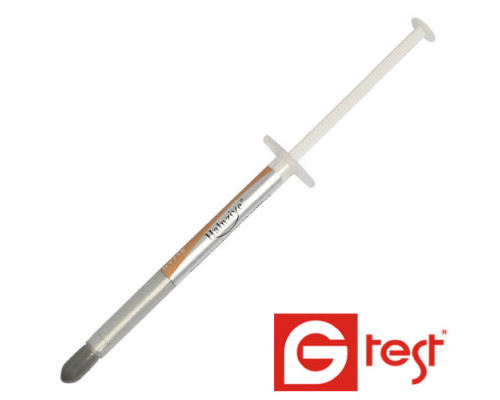 Термопаста HY710 Halnziye, срібляста, 1гр. шприц