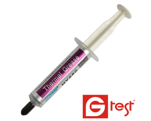 Термопаста nano HY880 Halnziye, серая, 5гр. шприц