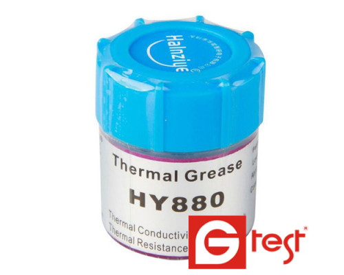 Термопаста nano HY880 Halnziye, сіра, 10гр. банку