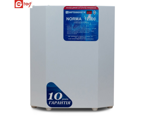 Стабилизатор симисторный  Norma НСН-7500 (40А)  7,5 кВт