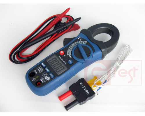 DT361, 400A AC, токоизмерительные клещи, с функцией мультиметра