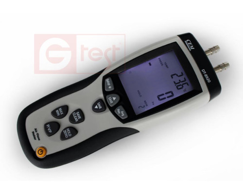 DT8920 анемометр, дифманометр