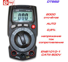 DT662 мультиметр цифровой