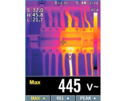 DT898 мультиметр з функцією тепловізора від -20ºC до 260ºC