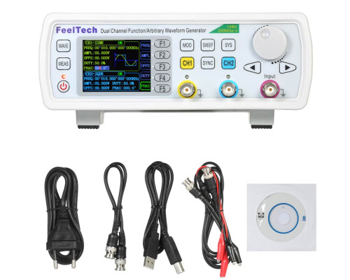 FY6600-60M генератор сигналов произвольной формы 60 МГц, 2 канала