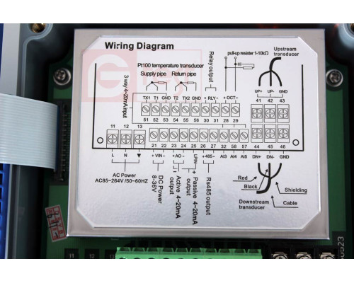 TUF2000B+TS2HT расходомер ультразвуковой, защита IP67