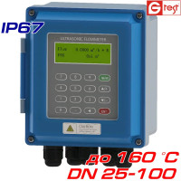 TUF2000B+TS2HT расходомер ультразвуковой, защита IP67