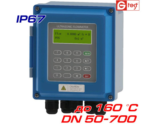 TUF2000B+TM1HT витратомір ультразвуковий, захист IP67