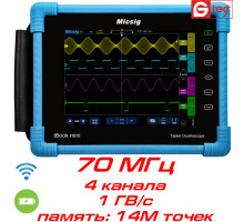 TO1074 Micsig планшетный осциллограф,  70 МГц, 4 канала