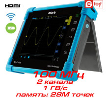 TO1102 Micsig  планшетный осциллограф,  100 МГц, 2 канала