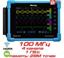 TO1104 Micsig  планшетный осциллограф,  100 МГц, 4 канала