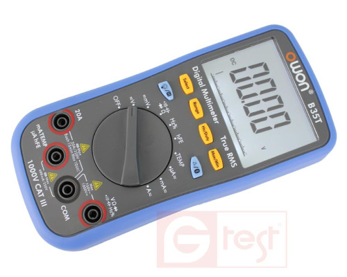 B35T+ мультиметр (Bluetooth, TrueRMS, Offline)