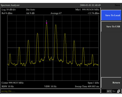 XSA1036TG аналізатор спектру, від 9 кГц до 3.6 ГГц