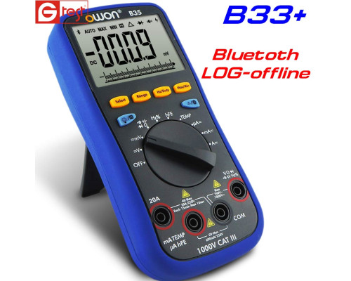 B33+ мультиметр (Bluetooth, Offline)