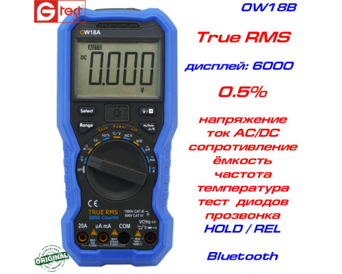 OW18B мультиметр (Bluetooth)
