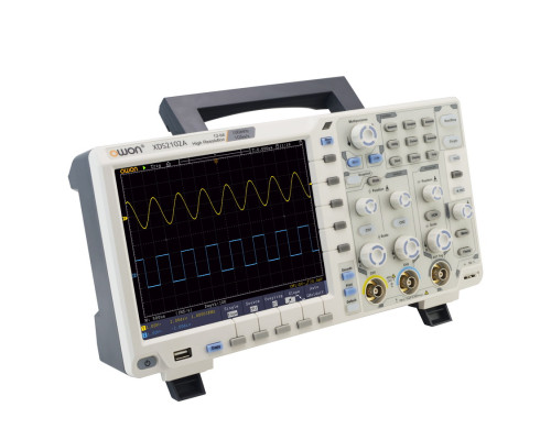 xDS2102A осцилограф 12 біт 2х100МГц 20М пікселів