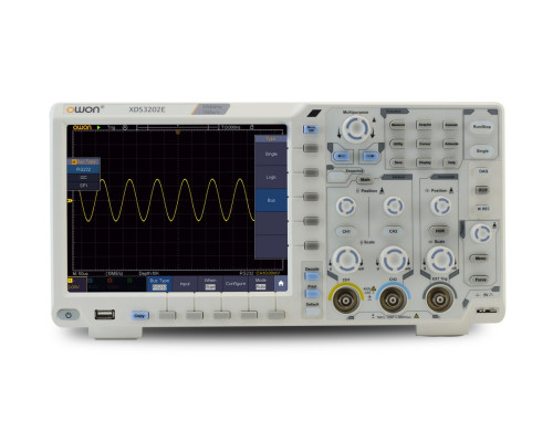 xDS3202E осциллограф, 2х200МГц, 40М точек