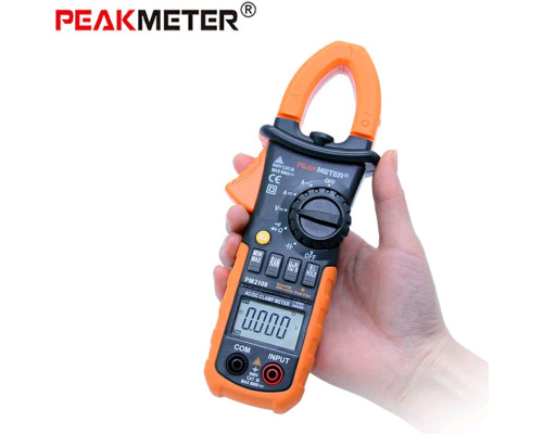 PM2108, 600A AC/DC, токоизмерительные клещи, с функцией мультиметра