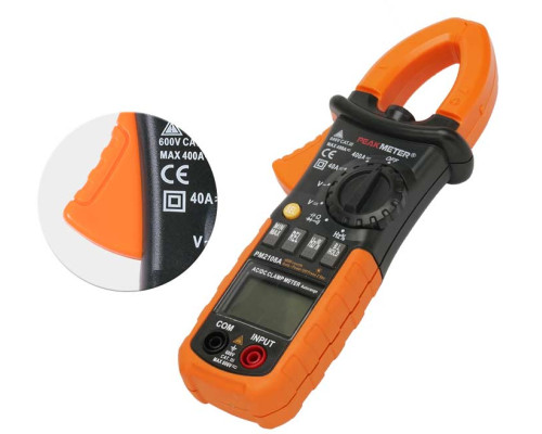 PM2108A, 400A AC/DC, токоизмерительные клещи, с функцией мультиметра