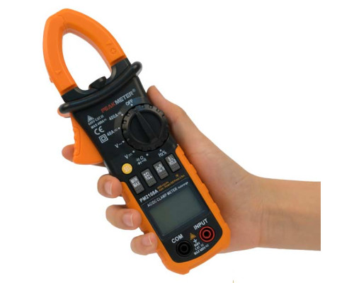PM2108A, 400A AC/DC, струмовимірювальні кліщі, з функцією мультиметра