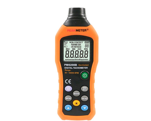 PM6208B (MS6208B) тахометр бесконтактный