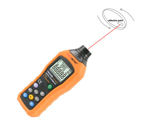 PM6208B (MS6208B) тахометр бесконтактный