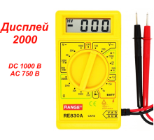 RE830A Цифровий мультиметр