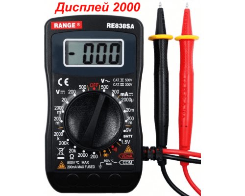 RE838SA Цифровой мультиметр