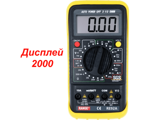 RE92A Цифровой мультиметр