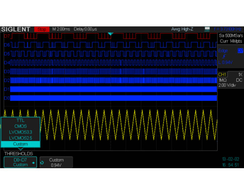 SDS2000x-LA Логический анализатор