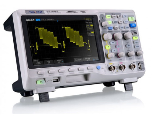 SDS1102X-E осцилограф 100 МГц 1ГВ/с 2 канали