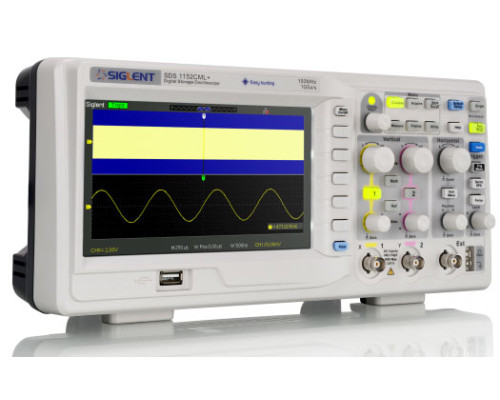 SDS1152CML+ осциллограф, 2x150МГц