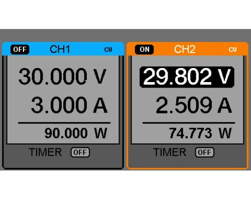 SPD3303D Программируемый источник питания, 3-х канальный