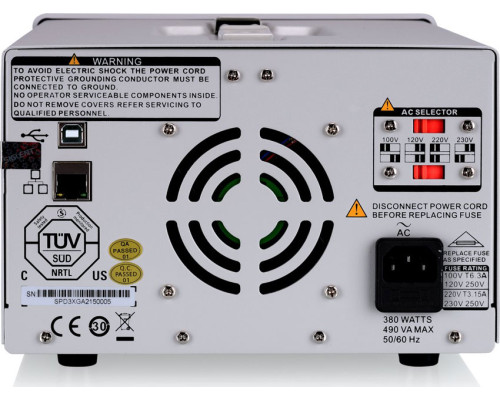 SPD3303X-E программируемый источник питания