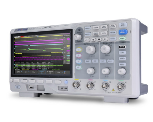 SDS1104X-U осциллограф, 100 МГц, 1 ГВ/с, 4 канала