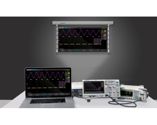 SDS2352X-E осцилограф 350 МГц 2ГВ/с 2 канали