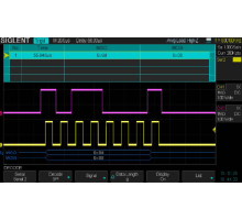 SDS1000x-DC I2C, SPI, UART/RS232, CAN, LIN