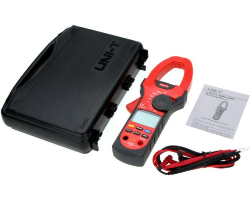 UT207A, 1000A AC/DC, струмовимірювальні кліщі, з функцією мультиметра DCV/A, ACV/A