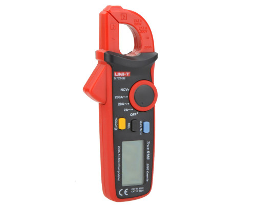 UT210B, 200A AC, токоизмерительные клещи UNI-T, True RMS, NCV, 2000 отсчётов