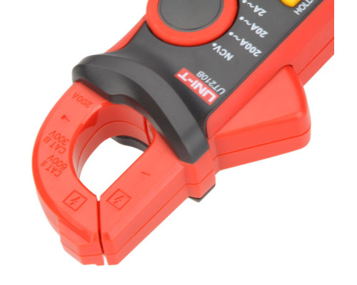 UT210B, 200A AC, токоизмерительные клещи UNI-T, True RMS, NCV, 2000 отсчётов