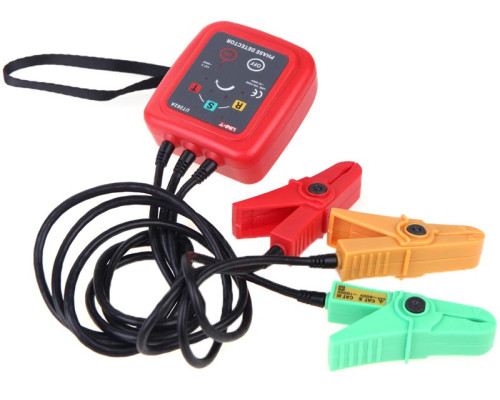 UT262A, бесконтактный тестер чередования фаз трёхфазной цепи