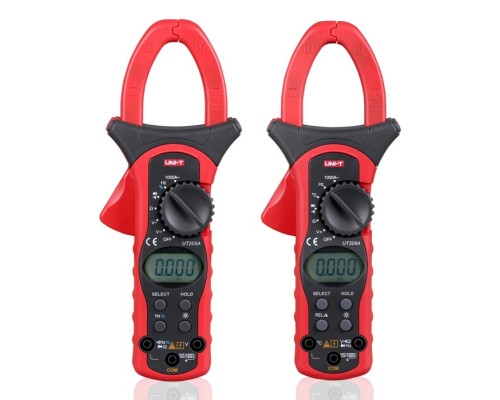 UT205A, 1000A AC, струмовимірювальні кліщі