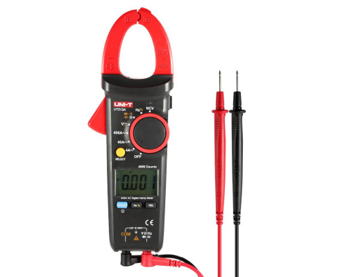 UT213A, 400A AC, струмовимірювальні кліщі