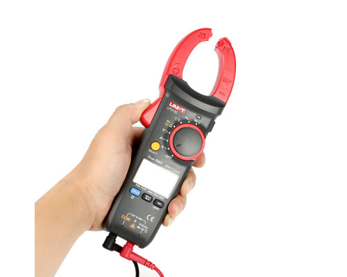 UT213C, 400A AC/DC, струмовимірювальні кліщі UNI-T, з функцією вимірювання напруги, ємності, опору та температури DCV/A, ACV/A