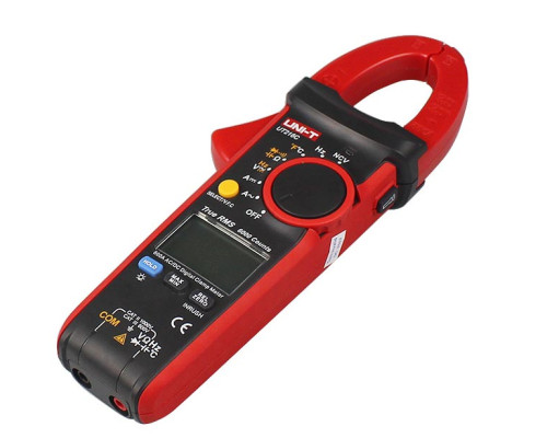UT216C, 600A AC/DC, токоизмерительные клещи, с функцией измерения напряжения, ёмкости, сопротивления и температуры DCV/A, ACV/A