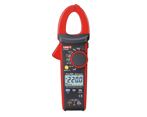 UT216C, 600A AC/DC, токоизмерительные клещи, с функцией измерения напряжения, ёмкости, сопротивления и температуры DCV/A, ACV/A